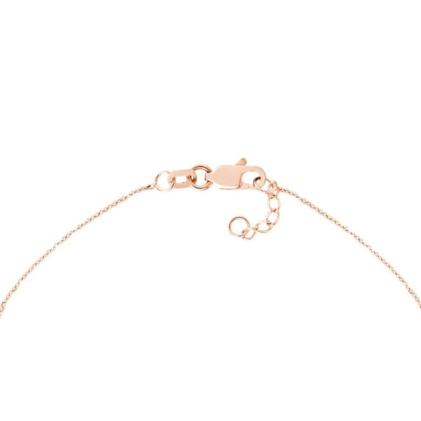 Sterling Silver Small Sideways Cross Bracelet