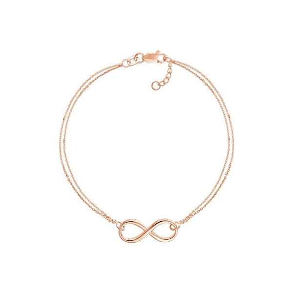 Double Strand Infinity Adjustable Bracelet