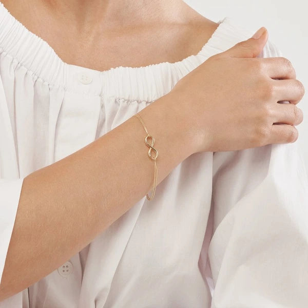 Double Strand Infinity Adjustable Bracelet