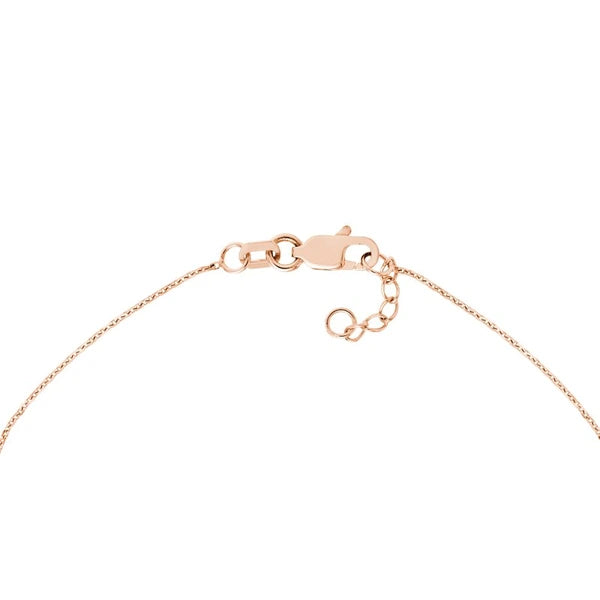 Plated Sterling Silver Long CZ Cross Bracelet