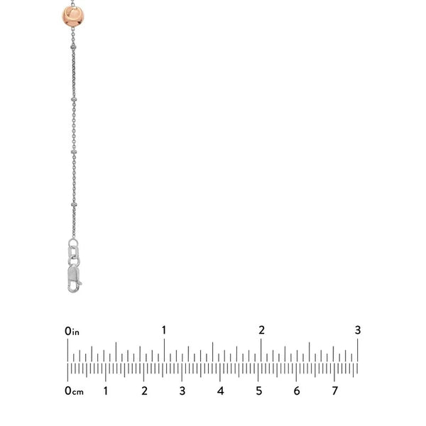Long And Lovely R/p Bead W/cz Stat Neck