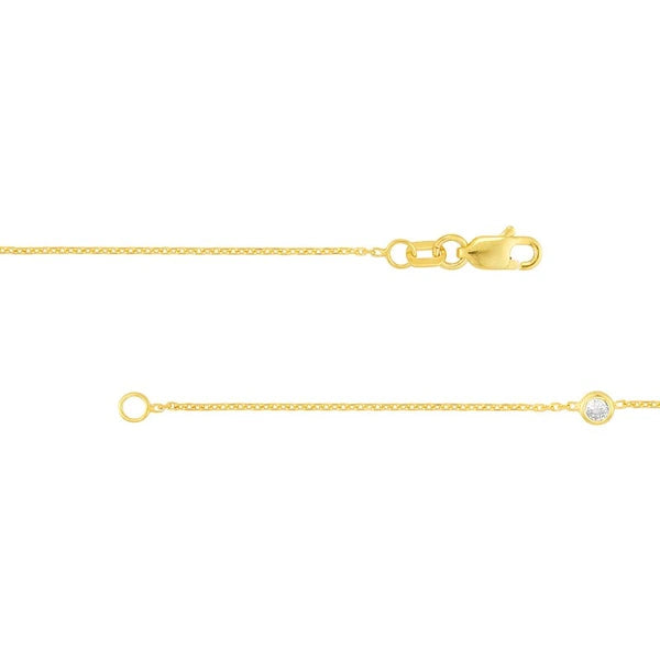 Long And Lovely Y/p Filigree And Cz Stat