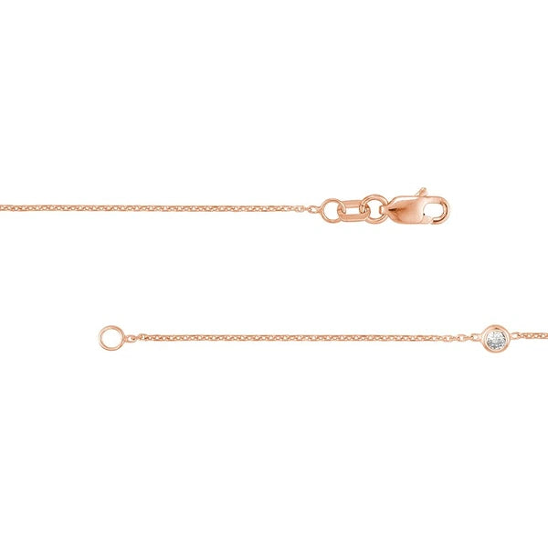 Long And Lovely R/p Filigree W/cz Stat