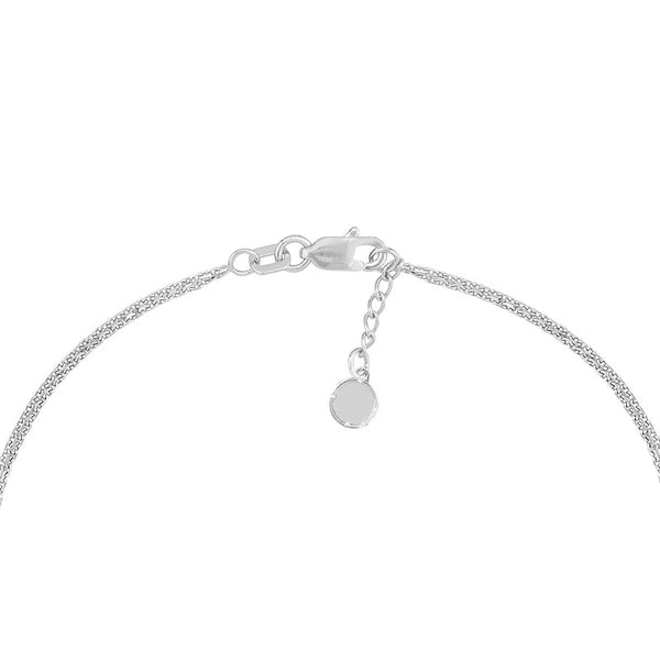 Sterling Silver Infinity Symbol Heart Adjustable Bracelet