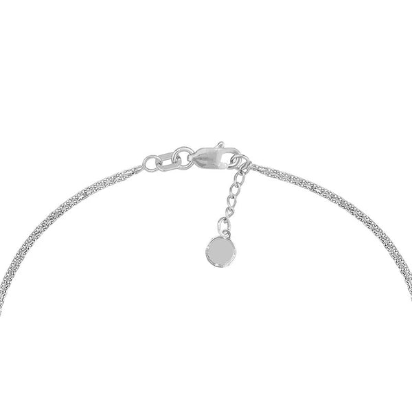 Sterling Silver Infinity in Heart Adjustable Bracelet