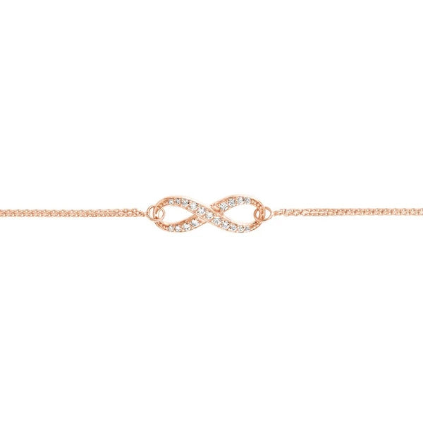 CZ Infinity Adjustable Bracelet