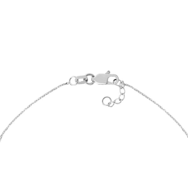 Sterling Silver CZ Open Cloud Adjustable Bracelet