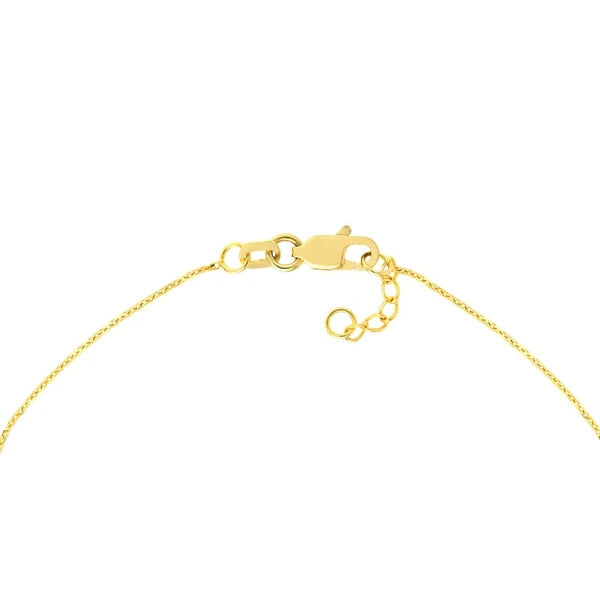 Sterling Silver CZ Evil Eye Adjustable Bracelet