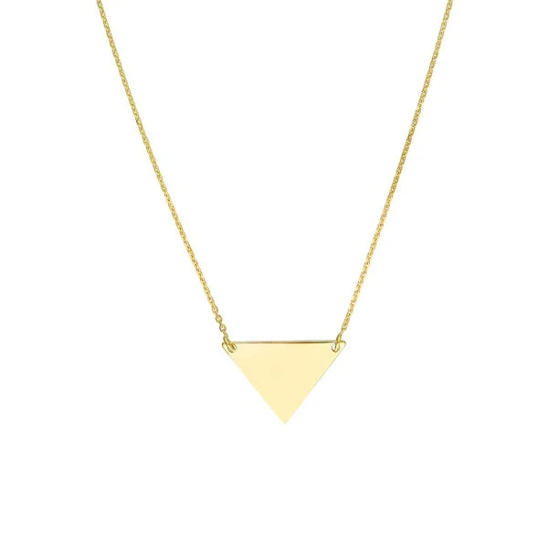 Triangle Drop Adjustable Necklace