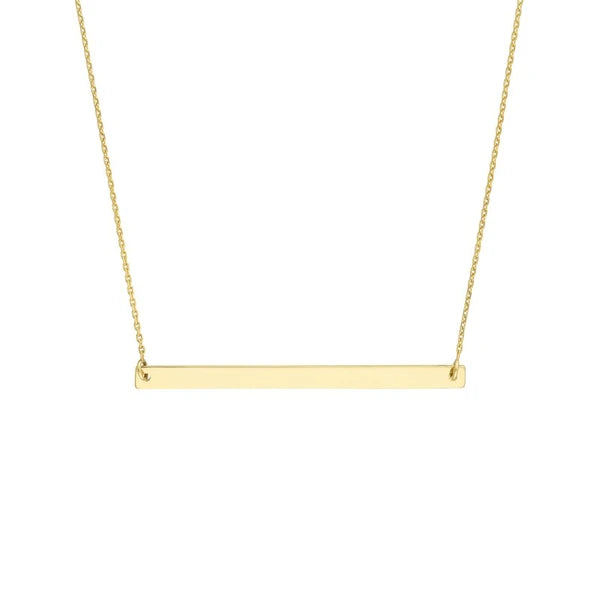 Thin Bar Adjustable Necklace