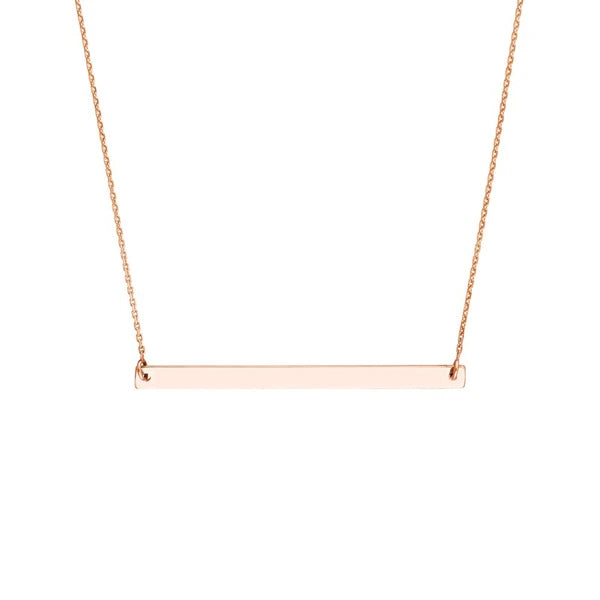Thin Bar Adjustable Necklace