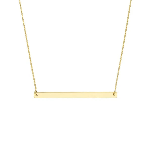 Thin Bar Adjustable Necklace