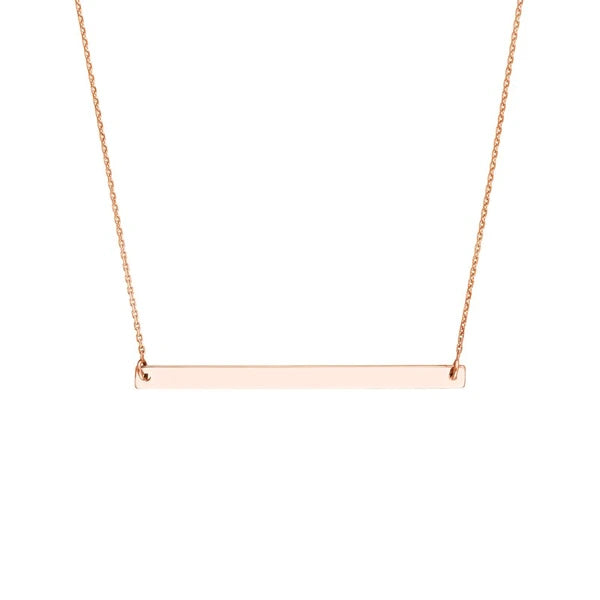 Thin Bar Adjustable Necklace