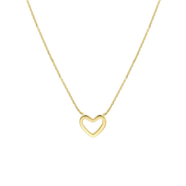 Mini Open Heart Necklace