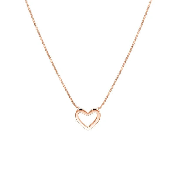 Mini Open Heart Necklace