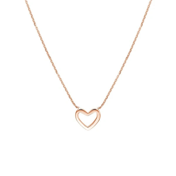 Mini Open Heart Necklace