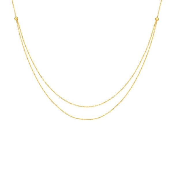 D/C Cable Chain Build Your Own Duet Necklace