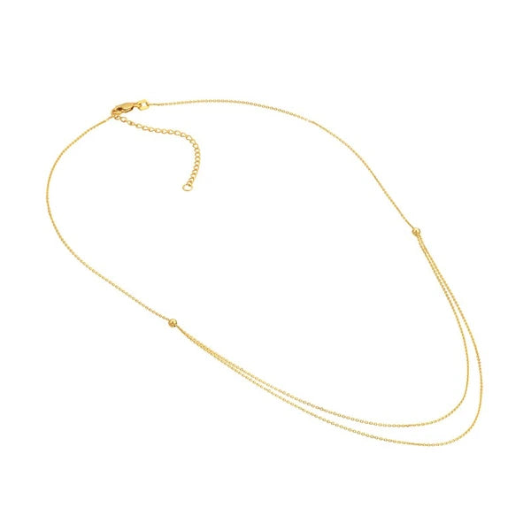 D/C Cable Chain Build Your Own Duet Necklace