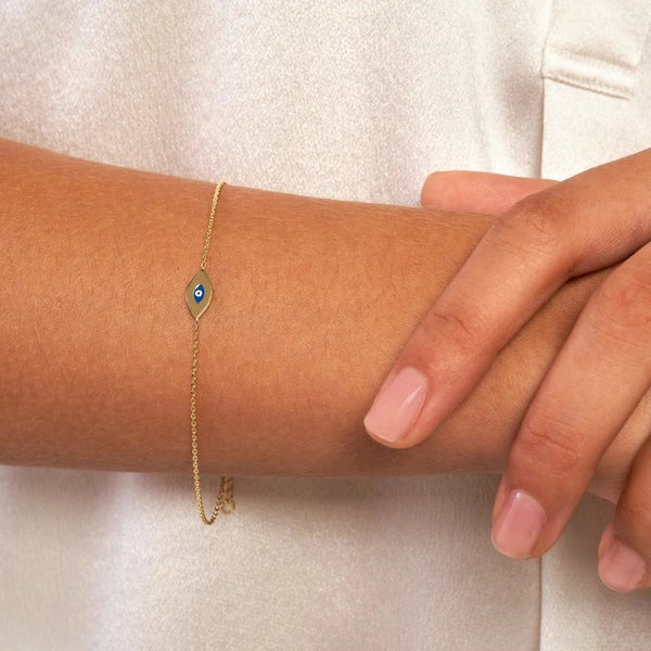 Mini Evil Eye Adjustable Bracelet