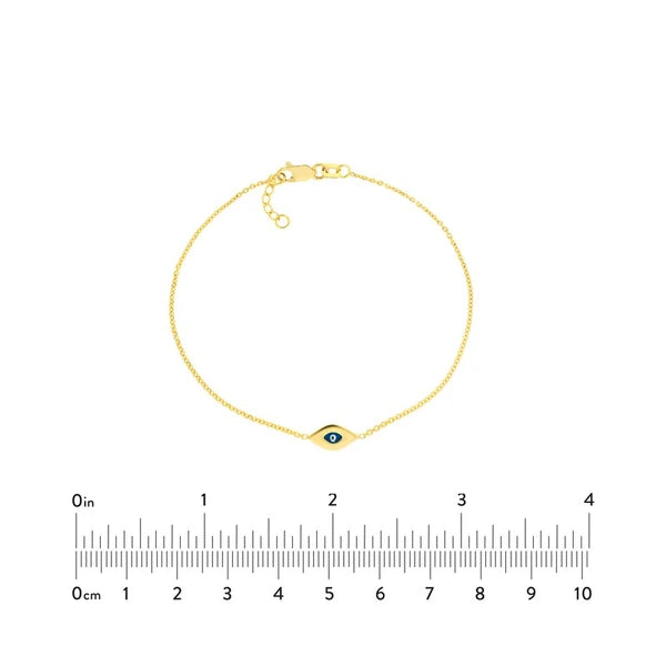 Mini Evil Eye Adjustable Bracelet