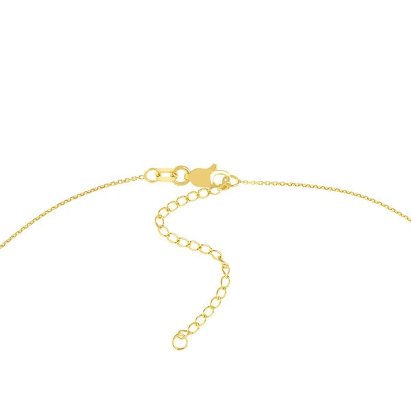 Disc and Bar Lariat Necklace