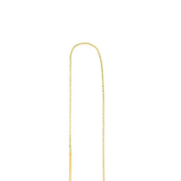 Bombe Disc Threader Earrings