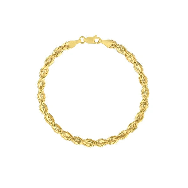 Braided SN/Ake Chain Bracelet