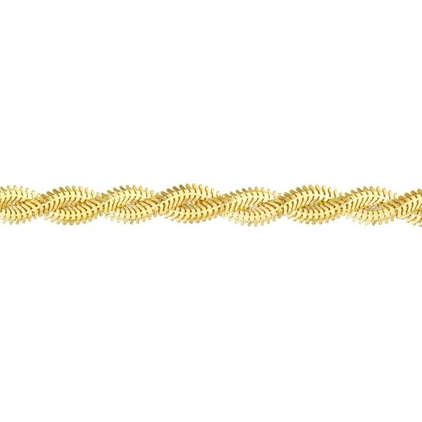 Braided SN/Ake Chain Bracelet