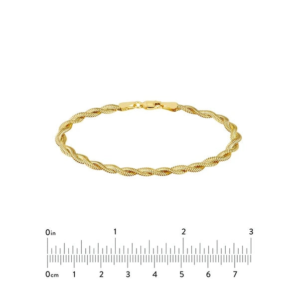 Braided SN/Ake Chain Bracelet