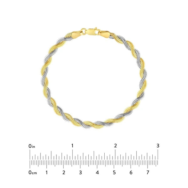 Two-Tone Braided SN/Ake Chain