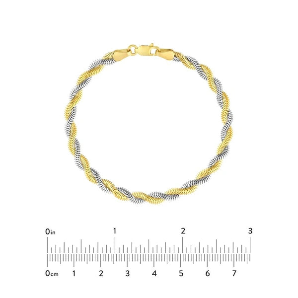 Two-Tone Braided SN/Ake Chain