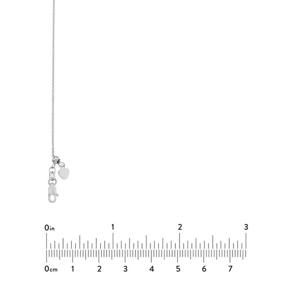Sterling Silver 1.05mm Cable Chain