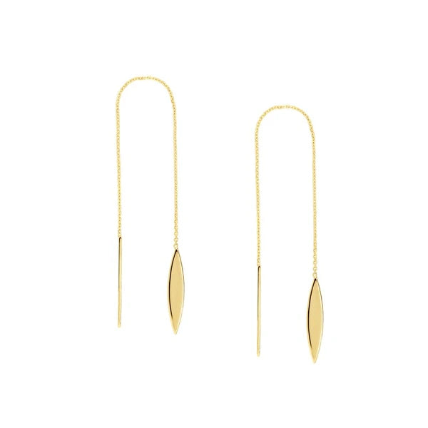 Marquise Threader Earrings