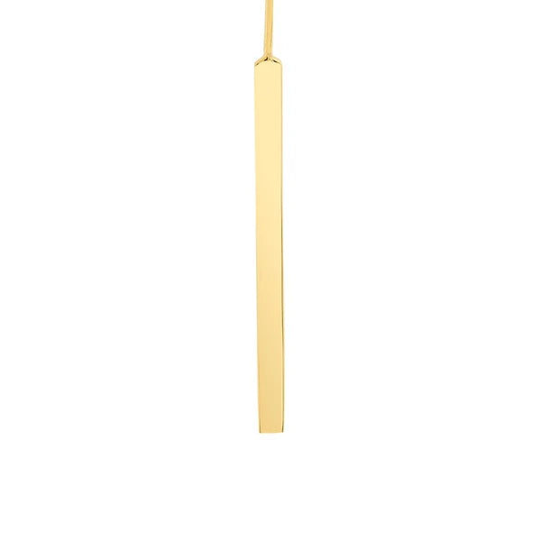 Staple Bar Wire Threader Earrings