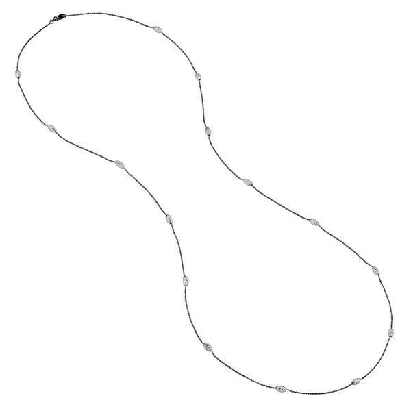 Long And Lovely Wht Ov.Bead Black 030 Cb