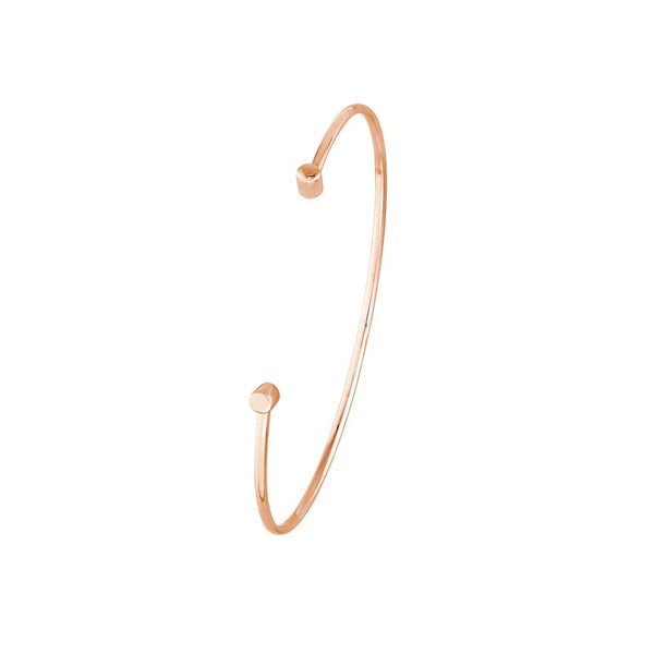 Cuff Bangle with Round Ends