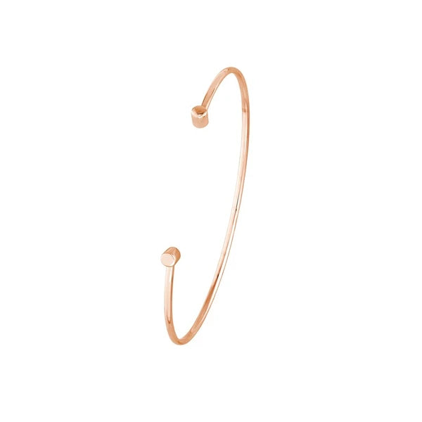 Cuff Bangle with Round Ends