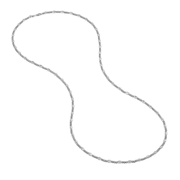 D/c Oval And Round Bead Neck