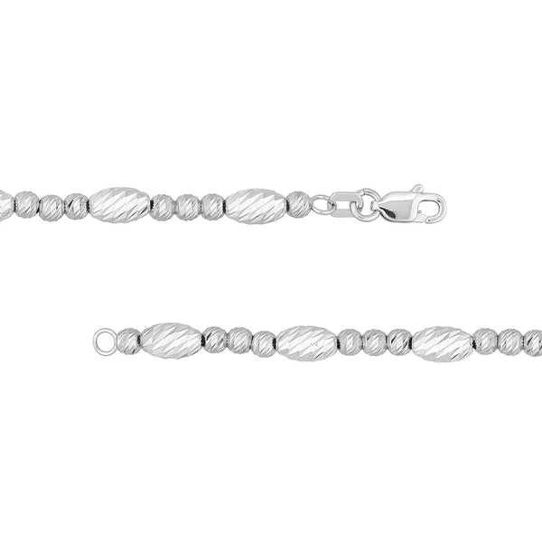 D/c Oval And Round Bead Neck