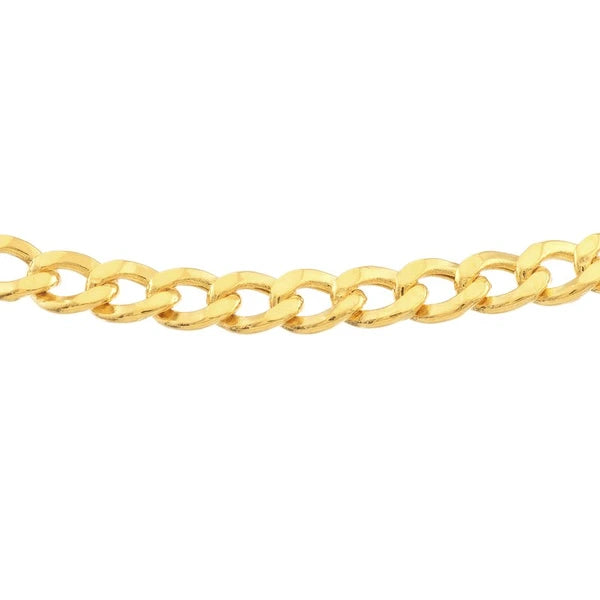 Curb Link Chain Bolo Bracelet