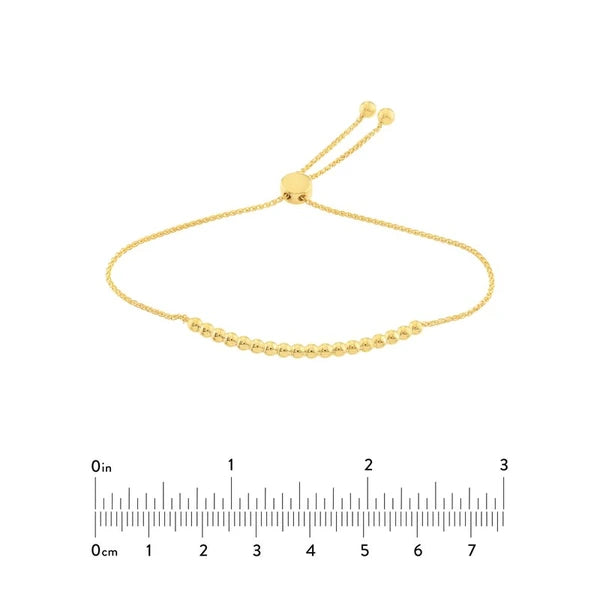 Beaded Bolo Bracelet