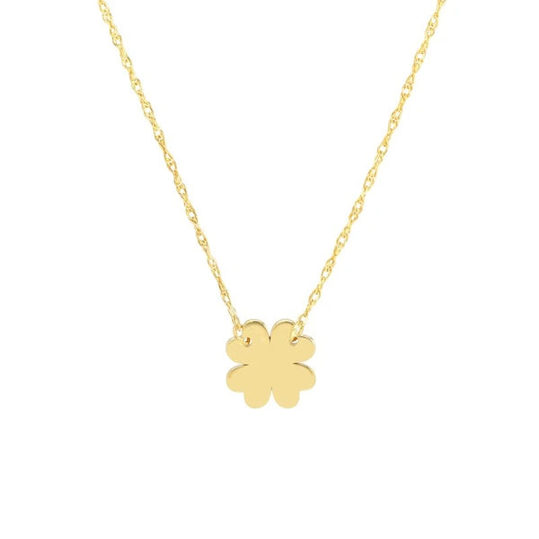 SoYou Mini 4-Leaf Clover Adj Necklace