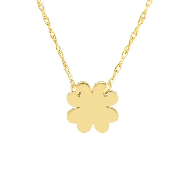 SoYou Mini 4-Leaf Clover Adj Necklace