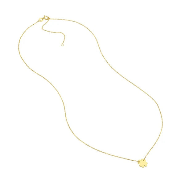 SoYou Mini 4-Leaf Clover Adj Necklace