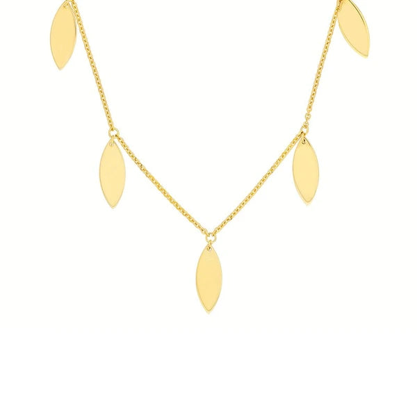Marquise Drops Adjustable Necklace