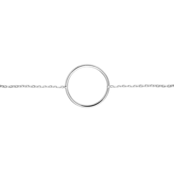 Open Wire Circle Adjustable Bracelet