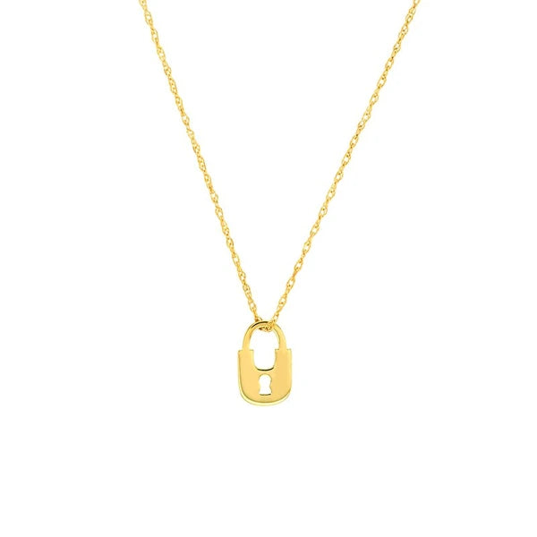 So You Mini Lock Adjustable Necklace