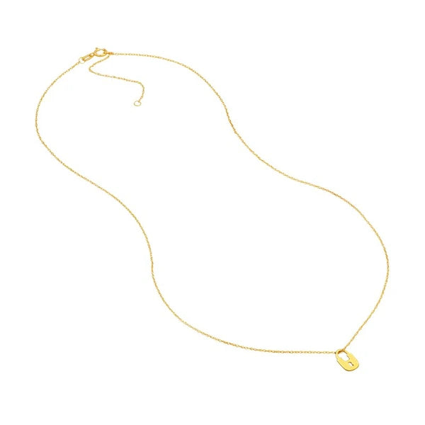 So You Mini Lock Adjustable Necklace