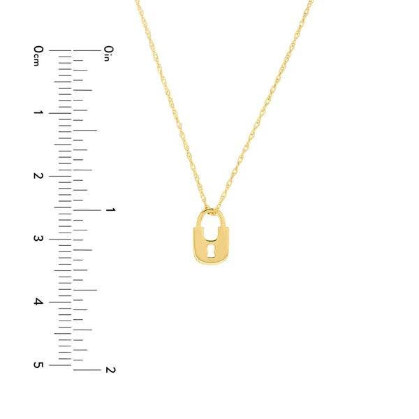 So You Mini Lock Adjustable Necklace