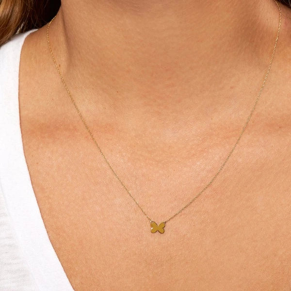 So You Mini Butterfly Adjustable Necklace